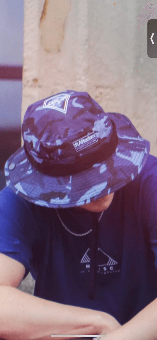 Blue Cammo Boonies
